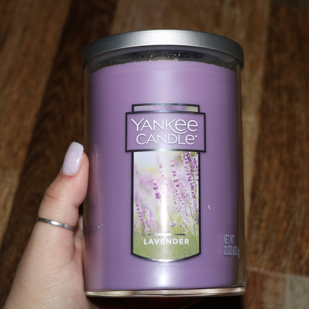 NEW+UNUSED: Yankee Candle “Lavender” Large Tumbler